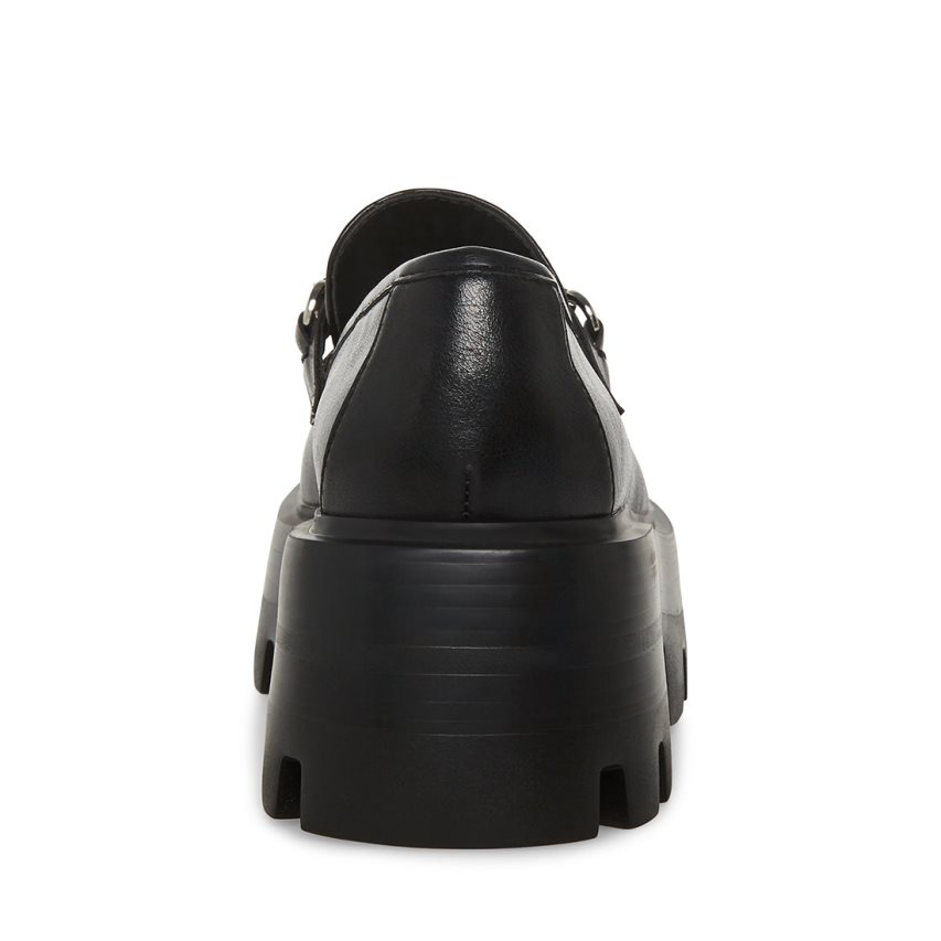 παπουτσια flatforms γυναικεια Steve Madden Major μαυρα | GR-9186GTC
