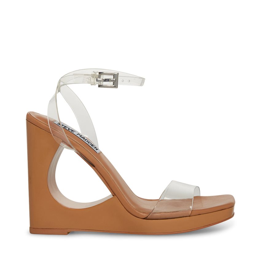 παπουτσια πλατφορμα γυναικεια Steve Madden Micah καφε | GR-1O74EJR