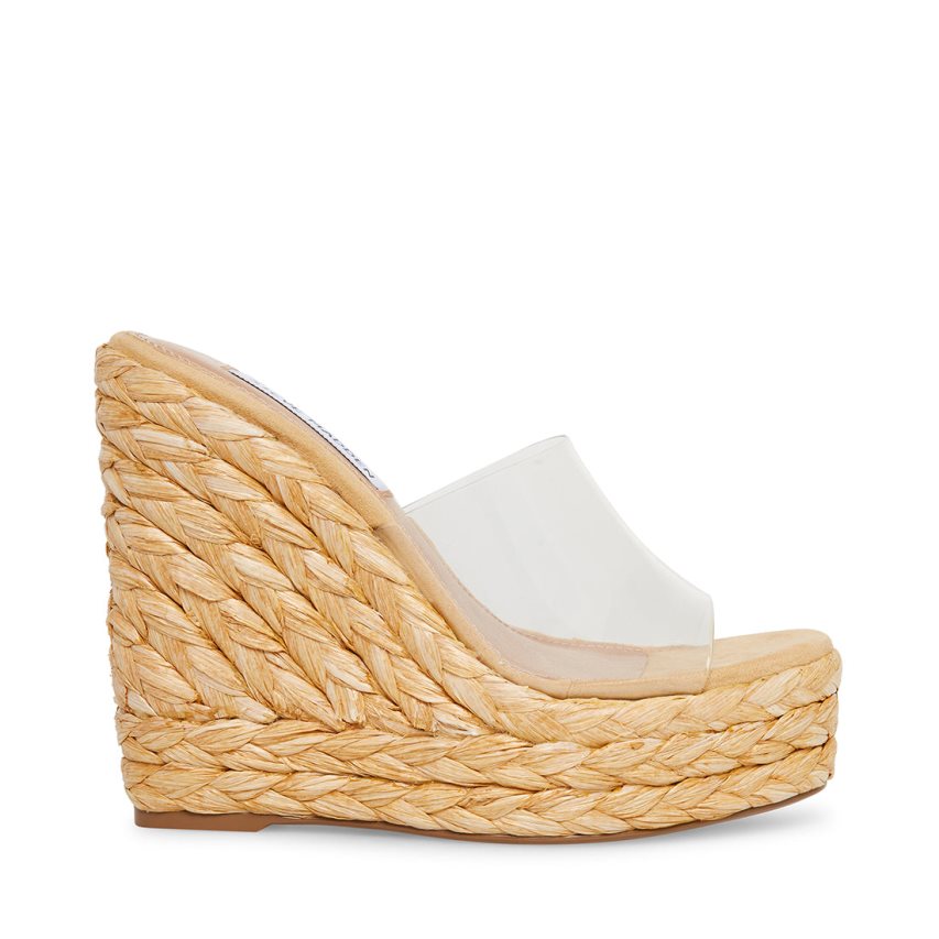 παπουτσια πλατφορμα γυναικεια Steve Madden Tabitha Μπεζ | GR-461OQFM