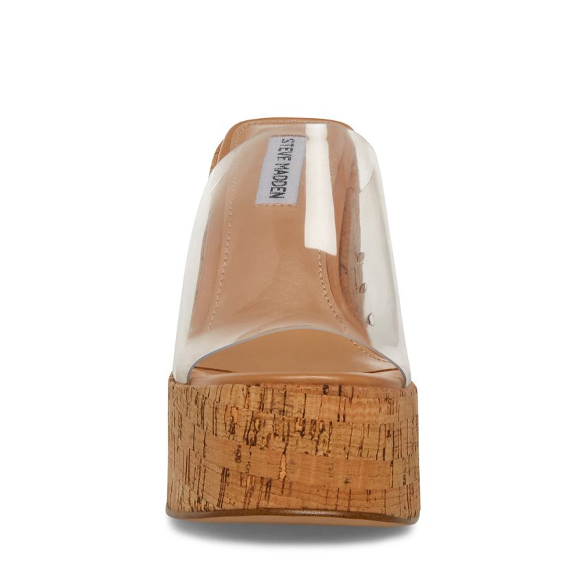 παπουτσια πλατφορμα γυναικεια Steve Madden Joanne καφε | GR-529OLUY