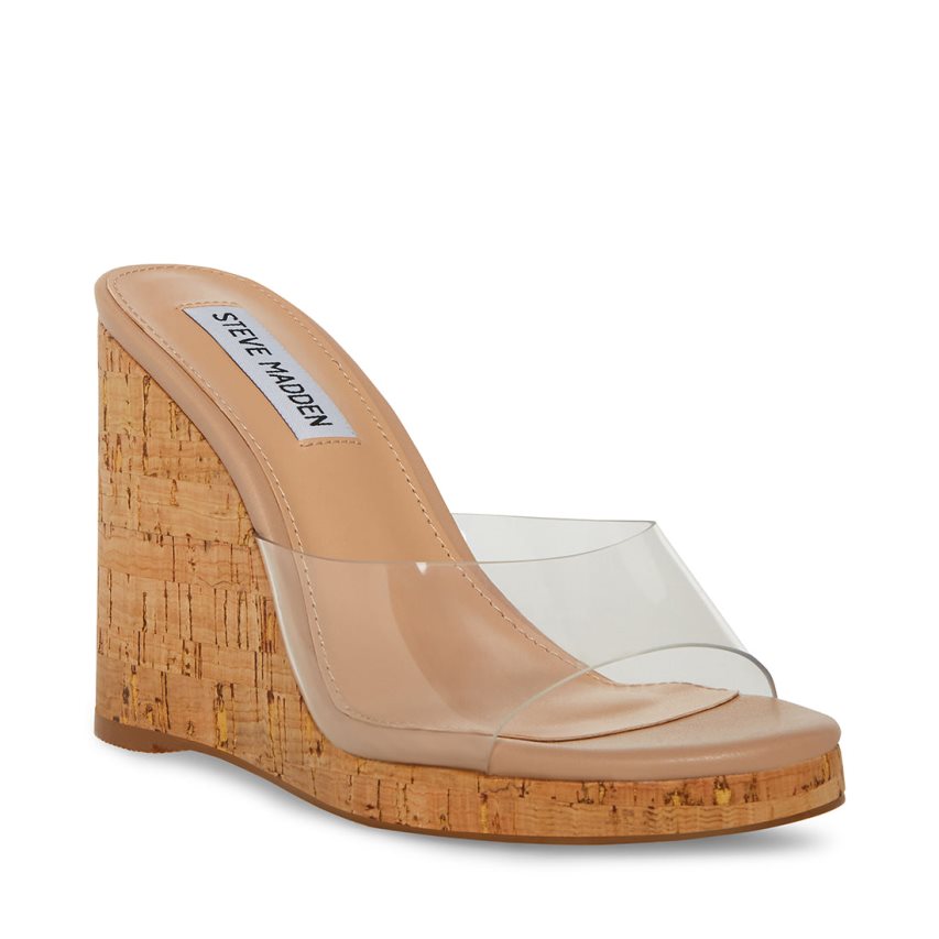 παπουτσια πλατφορμα γυναικεια Steve Madden Marvelous καφε | GR-5641CMW