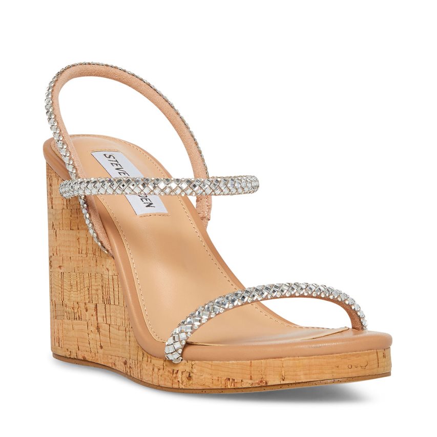 παπουτσια πλατφορμα γυναικεια Steve Madden Morgan καφε | GR-7413HYW