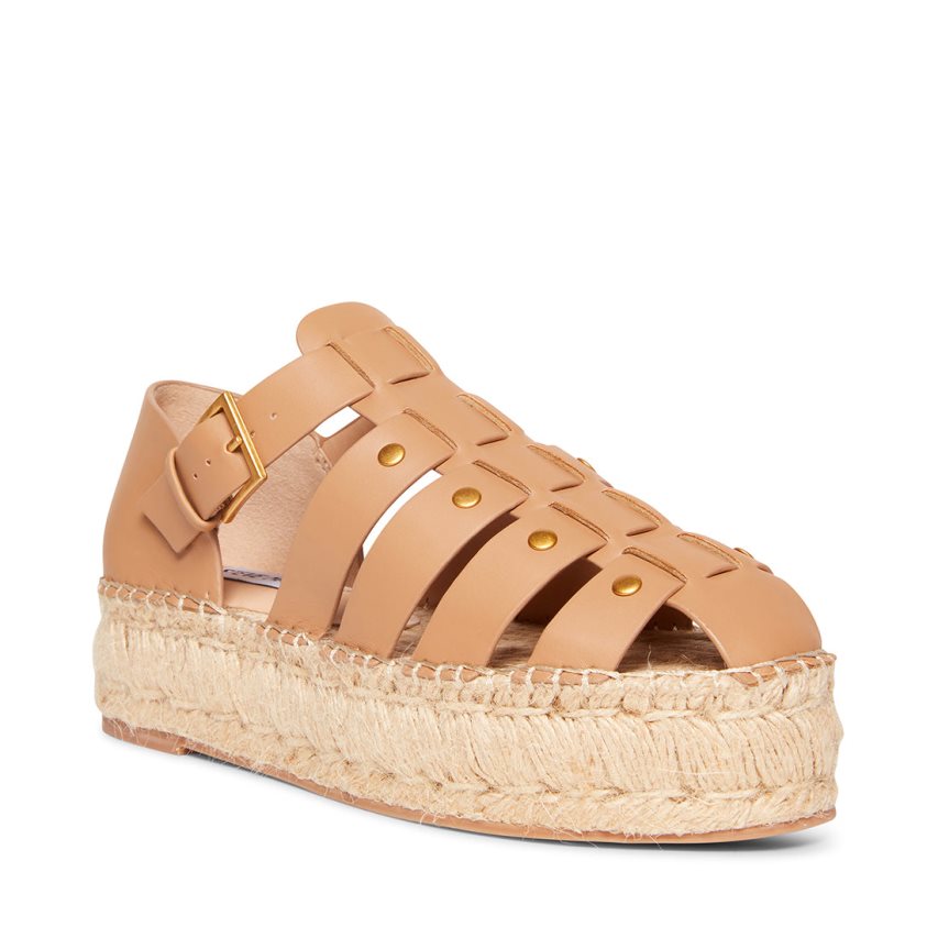 πεδιλα πλατφορμεσ γυναικεια Steve Madden Kilo ανοιχτο καφε | GR-1478HVW