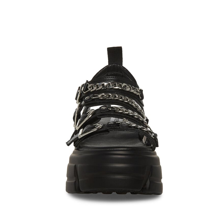 πεδιλα πλατφορμεσ γυναικεια Steve Madden Tower μαυρα | GR-147OZWR