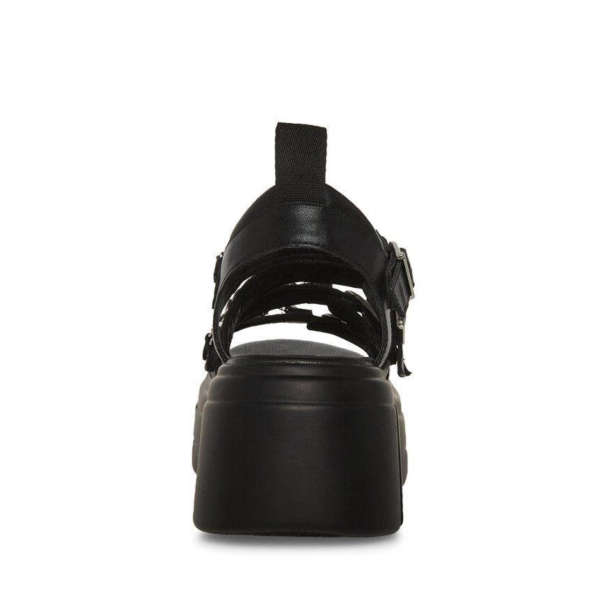 πεδιλα πλατφορμεσ γυναικεια Steve Madden Tower μαυρα | GR-147OZWR