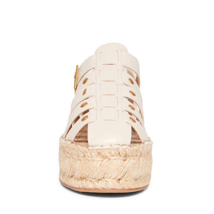πεδιλα πλατφορμεσ γυναικεια Steve Madden Kilo ασπρα | GR-15O2YPS