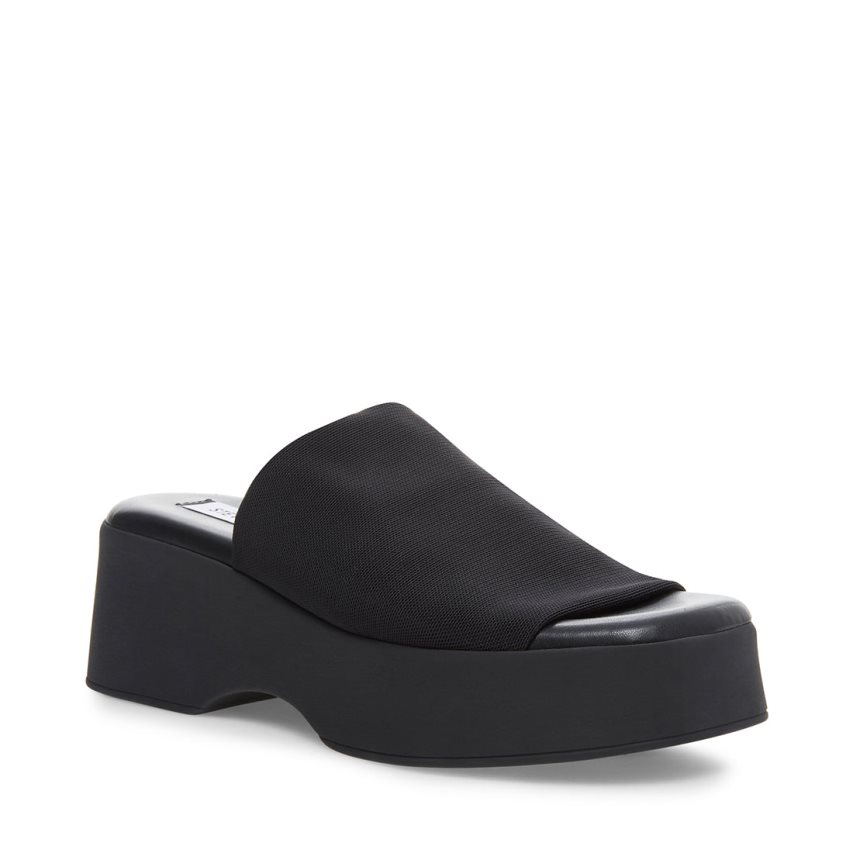 πεδιλα πλατφορμεσ γυναικεια Steve Madden Slinky30 μαυρα | GR-278OHFR