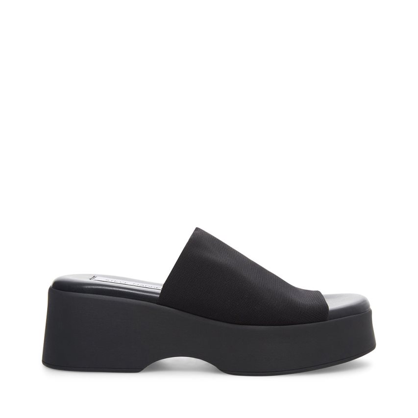 πεδιλα πλατφορμεσ γυναικεια Steve Madden Slinky30 μαυρα | GR-278OHFR