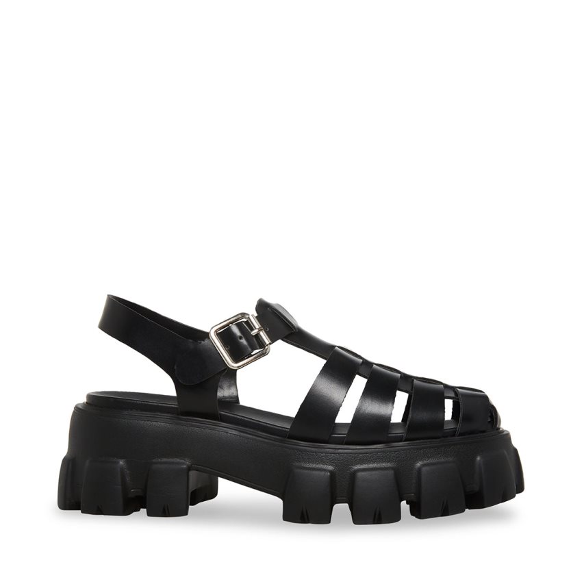 πεδιλα πλατφορμεσ γυναικεια Steve Madden Echo μαυρα | GR-2O48SHA
