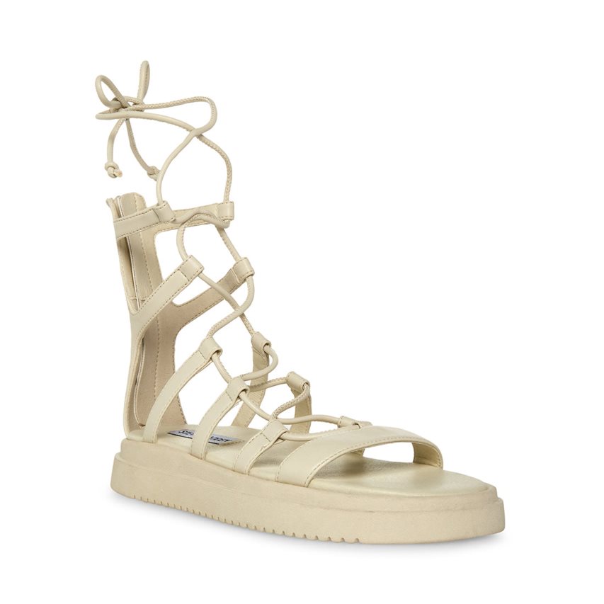 πεδιλα πλατφορμεσ γυναικεια Steve Madden Mel Μπεζ | GR-435OSMT