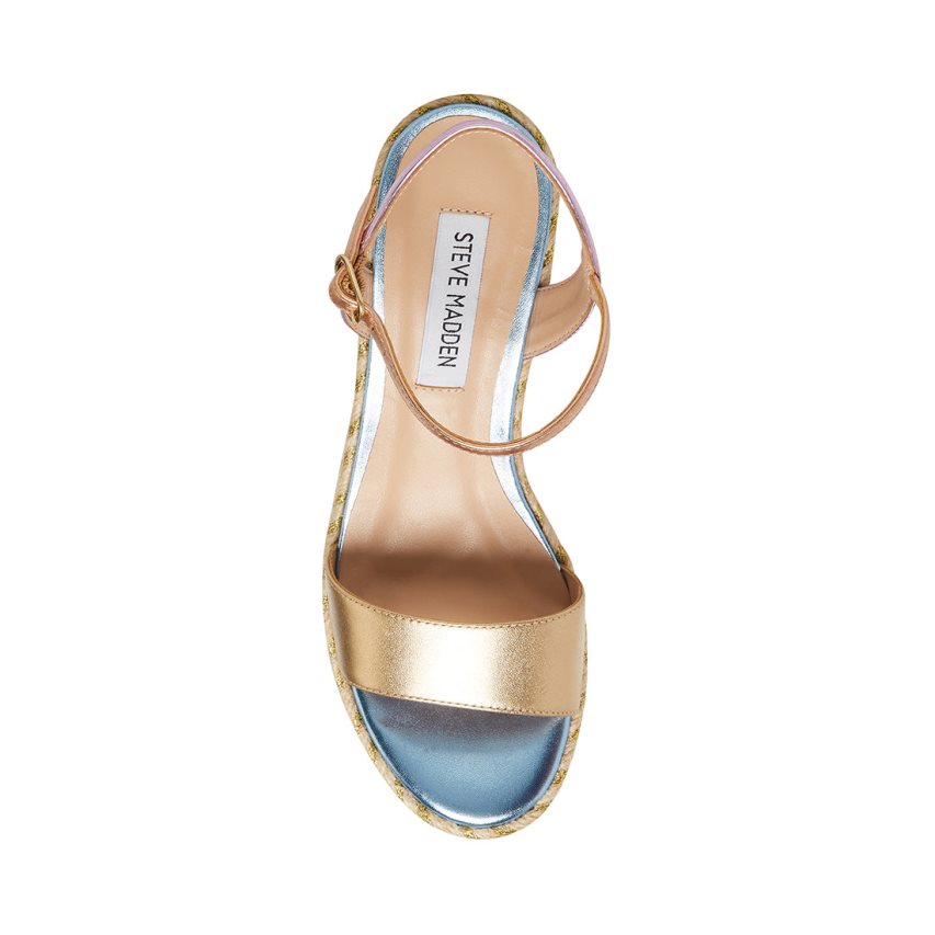 πεδιλα πλατφορμεσ γυναικεια Steve Madden Andrea Πολύχρωμο | GR-4512EUW
