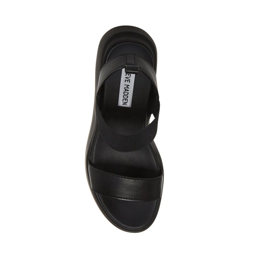 πεδιλα πλατφορμεσ γυναικεια Steve Madden Cruise μαυρα | GR-6214VRH
