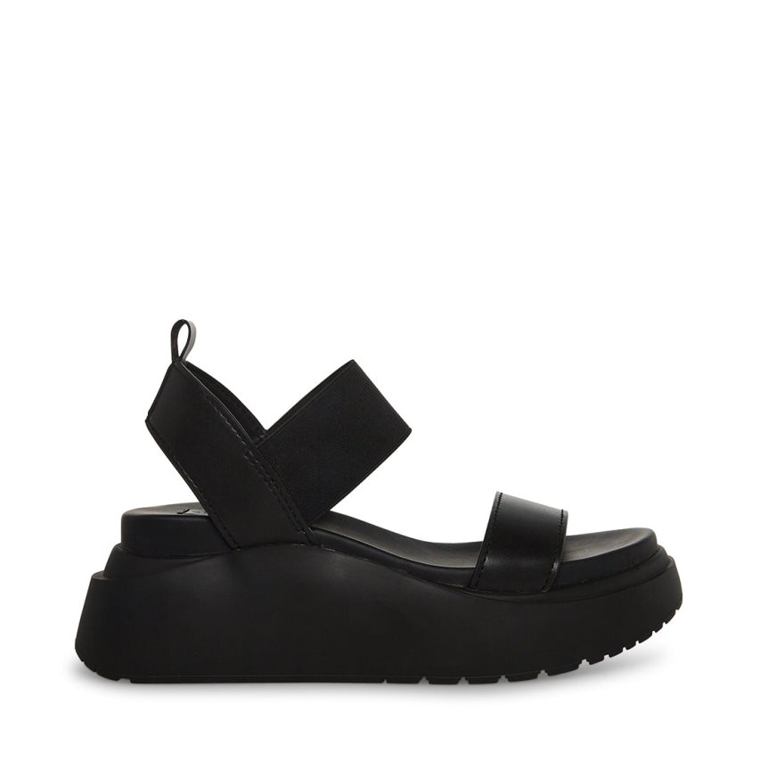 πεδιλα πλατφορμεσ γυναικεια Steve Madden Cruise μαυρα | GR-6214VRH