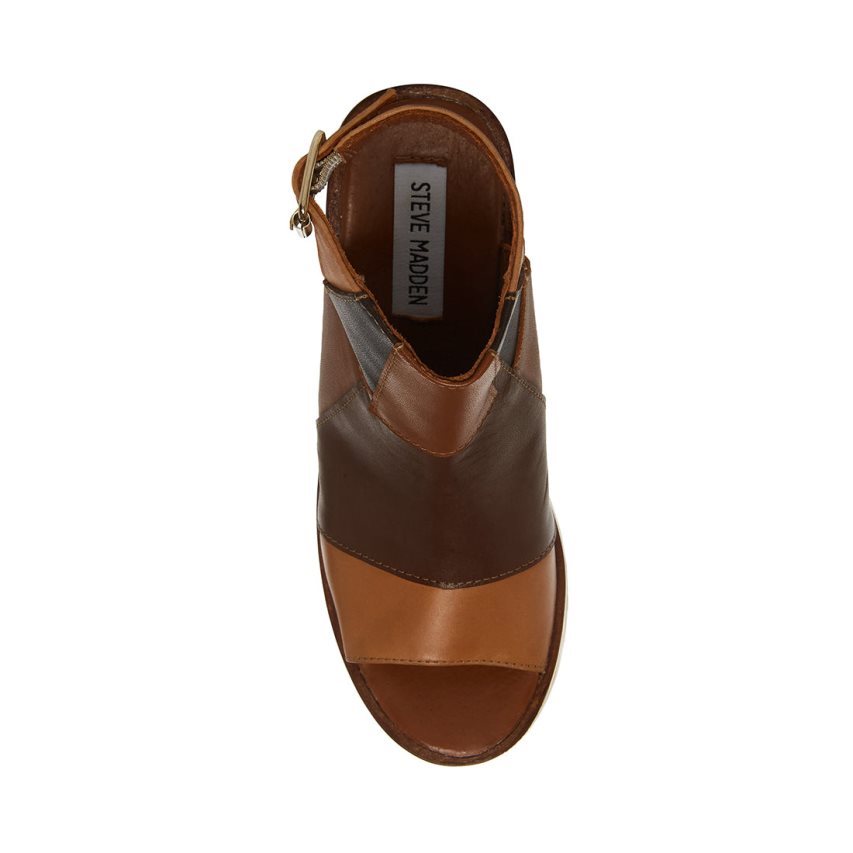 πεδιλα πλατφορμεσ γυναικεια Steve Madden Tamari καφε | GR-7O54HYV