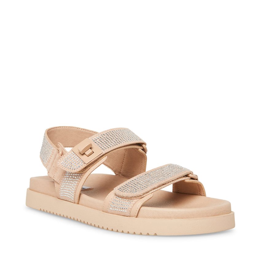 πεδιλα πλατφορμεσ γυναικεια Steve Madden Mona-r Μπεζ | GR-972OYFC