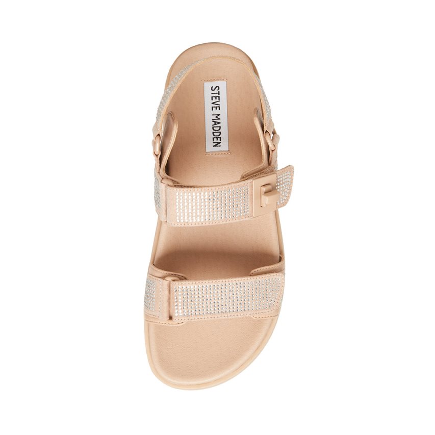 πεδιλα πλατφορμεσ γυναικεια Steve Madden Mona-r Μπεζ | GR-972OYFC