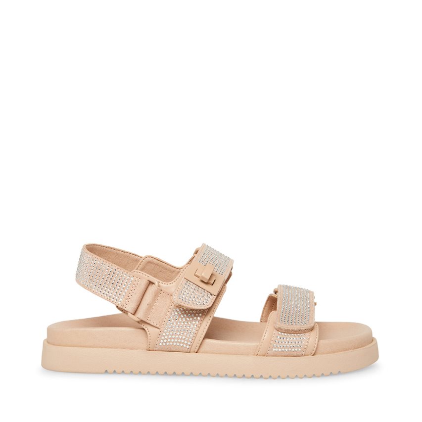 πεδιλα πλατφορμεσ γυναικεια Steve Madden Mona-r Μπεζ | GR-972OYFC