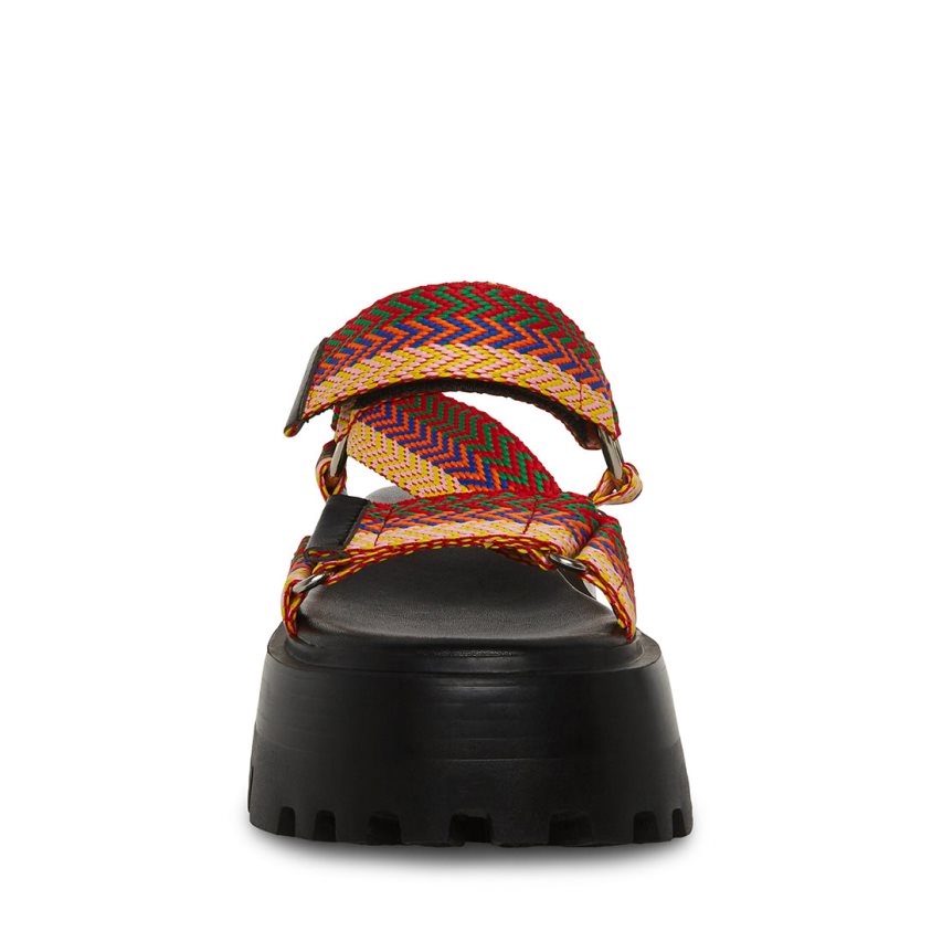 πεδιλα πλατφορμεσ γυναικεια Steve Madden Milly Πολύχρωμο | GR-9768CQY