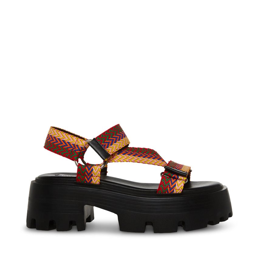 πεδιλα πλατφορμεσ γυναικεια Steve Madden Milly Πολύχρωμο | GR-9768CQY