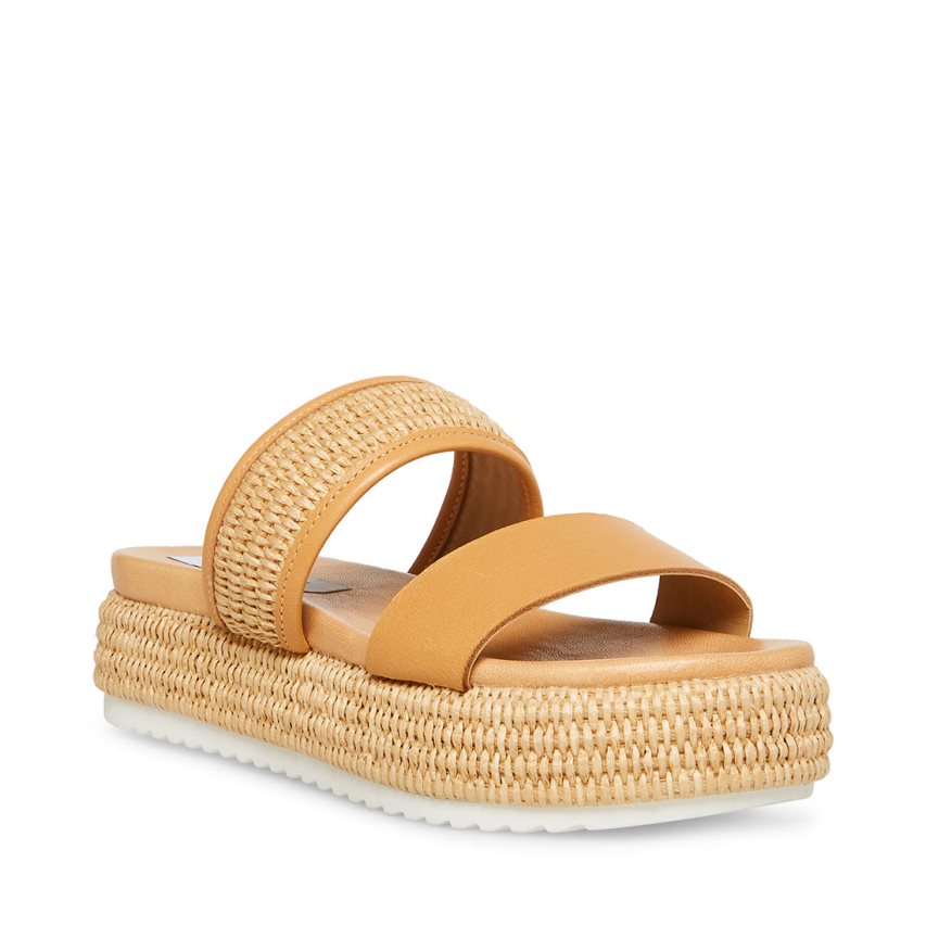 πεδιλα πλατφορμεσ γυναικεια Steve Madden Hudson καφε | GR-O491AZE