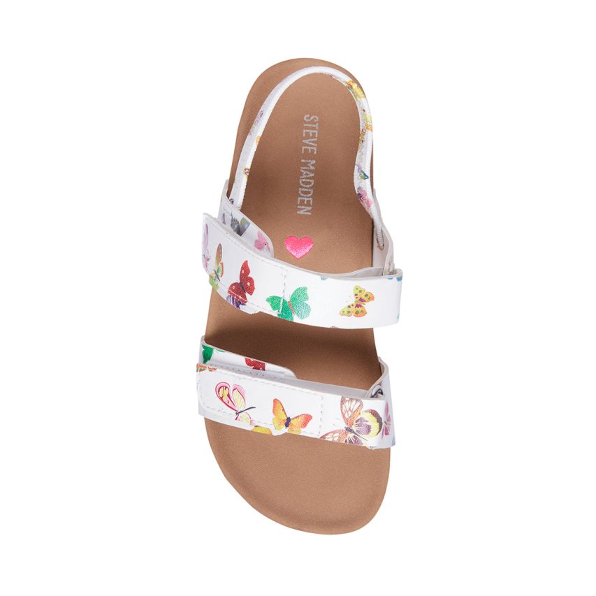 πεδιλα πλατφορμεσ παιδικα Steve Madden Adouble ασπρα Πολύχρωμο | GR-6721HEV
