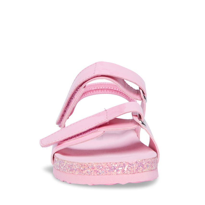 πεδιλα πλατφορμεσ παιδικα Steve Madden Adouble λουστρινι ροζ | GR-7869NRQ