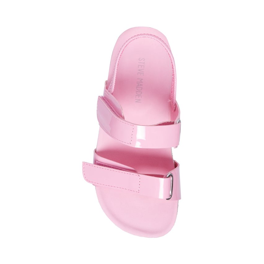 πεδιλα πλατφορμεσ παιδικα Steve Madden Adouble λουστρινι ροζ | GR-7869NRQ