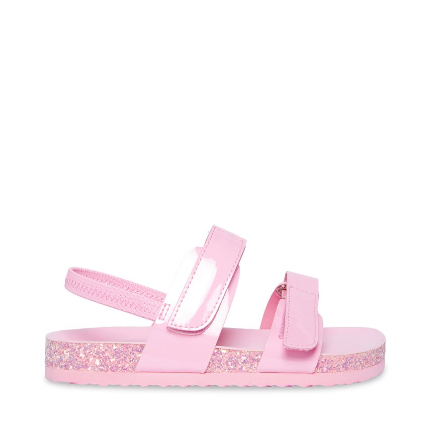 πεδιλα πλατφορμεσ παιδικα Steve Madden Adouble λουστρινι ροζ | GR-7869NRQ