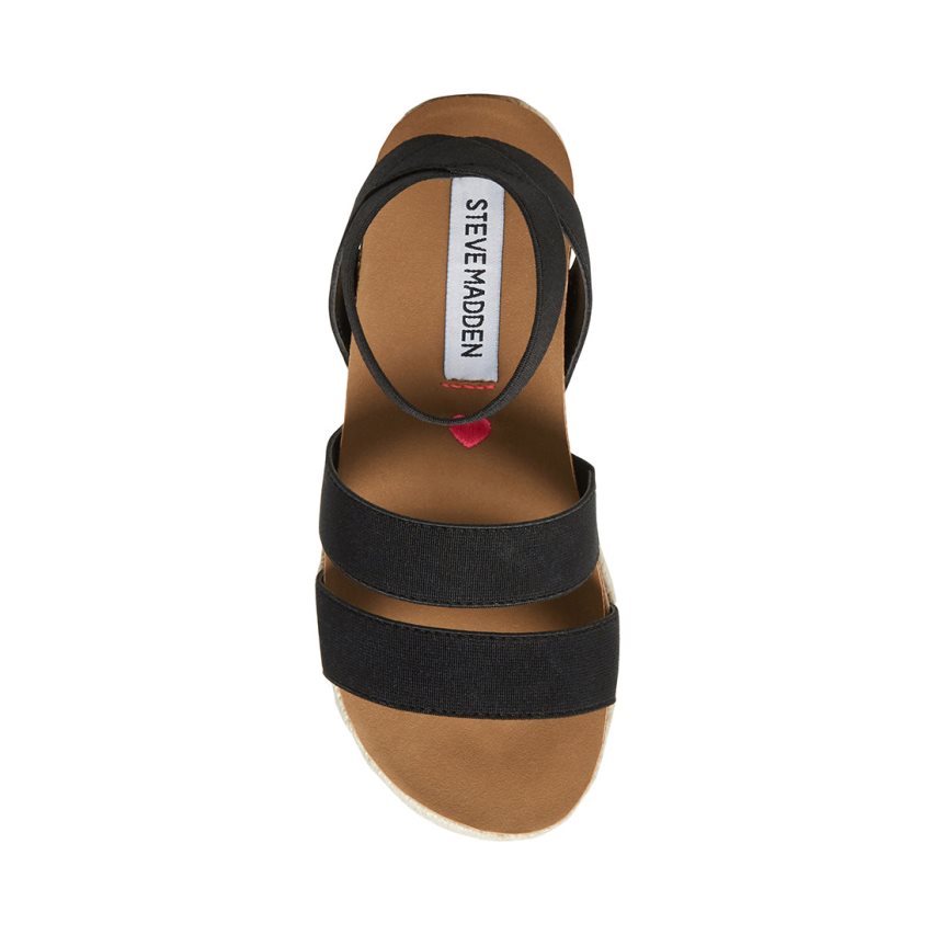 πεδιλα πλατφορμεσ παιδικα Steve Madden Jkimmie μαυρα | GR-1754BCF