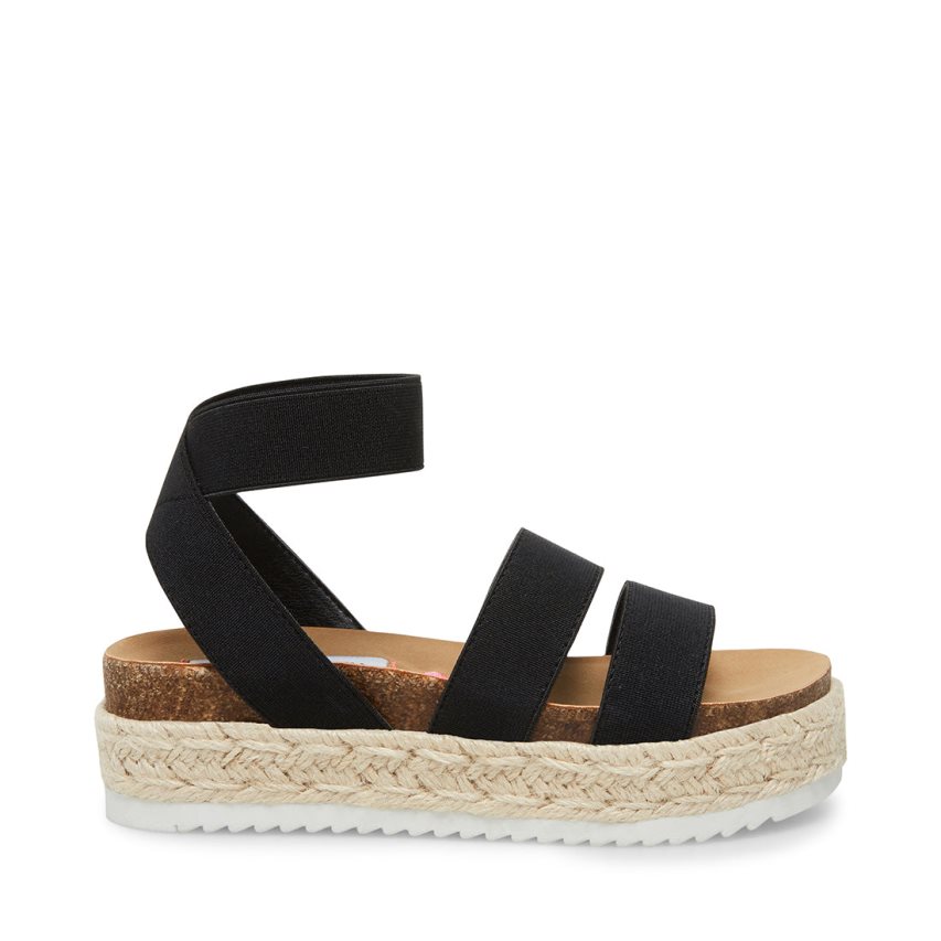πεδιλα πλατφορμεσ παιδικα Steve Madden Jkimmie μαυρα | GR-1754BCF