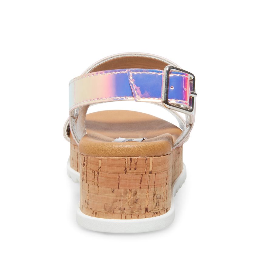 πεδιλα πλατφορμεσ παιδικα Steve Madden Jbrendaa Iridescent Πολύχρωμο | GR-1852HOG