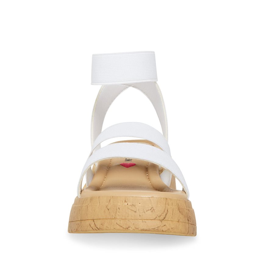 πεδιλα πλατφορμεσ παιδικα Steve Madden Jsammie ασπρα | GR-3872EJC