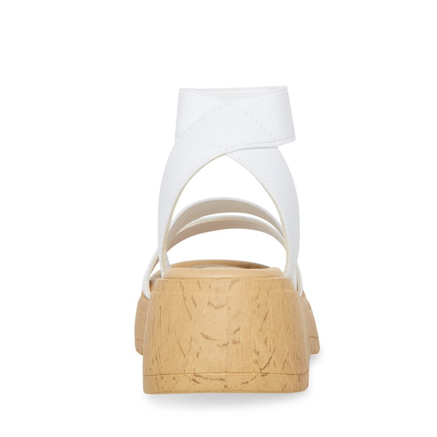 πεδιλα πλατφορμεσ παιδικα Steve Madden Jsammie ασπρα | GR-3872EJC