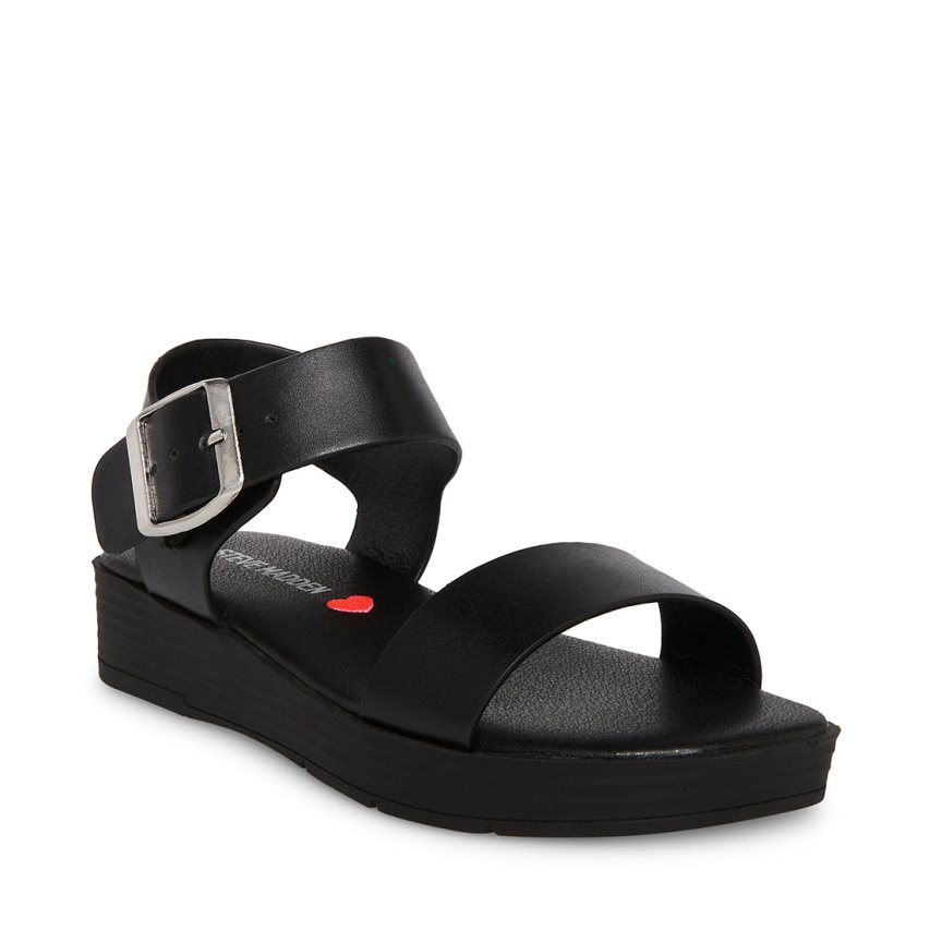 πεδιλα πλατφορμεσ παιδικα Steve Madden Jdestind μαυρα | GR-457OZRL