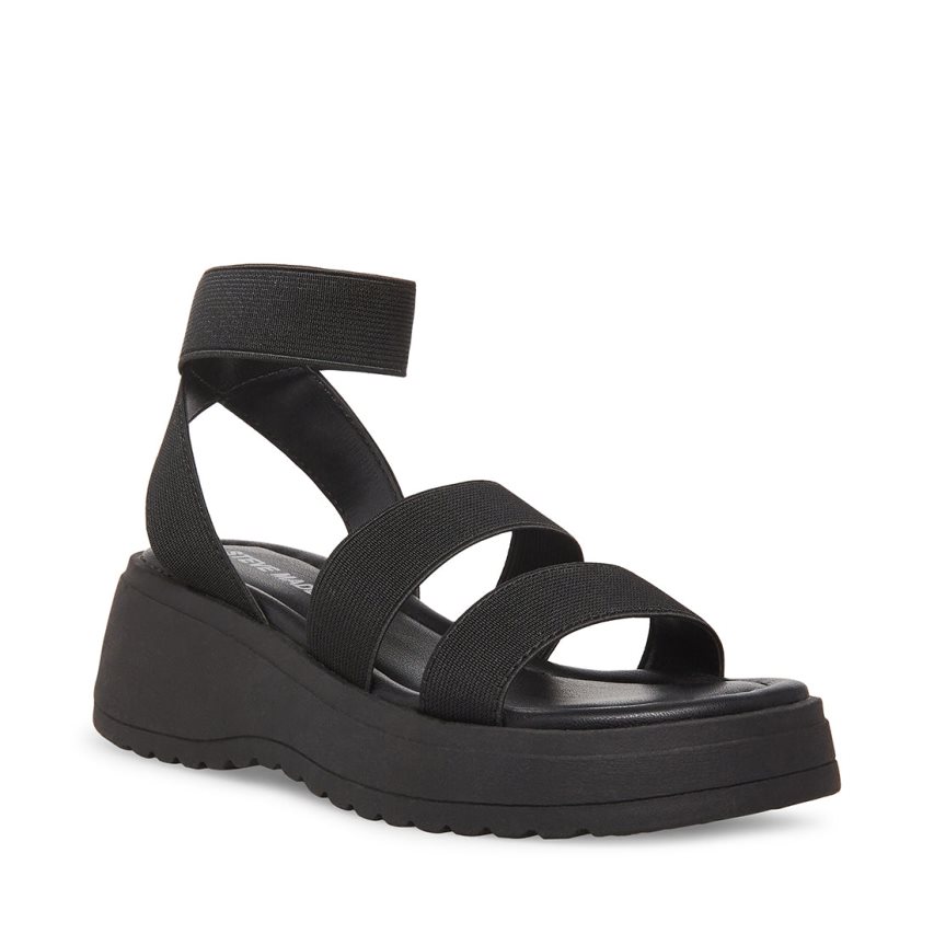 πεδιλα πλατφορμεσ παιδικα Steve Madden Jsammie μαυρα | GR-8621DWY