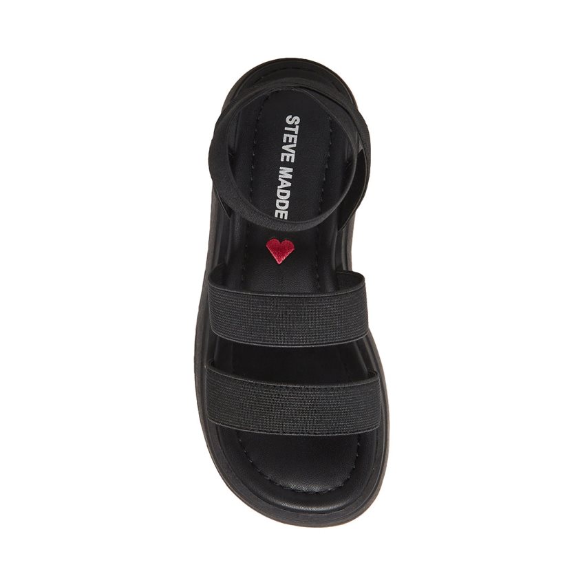 πεδιλα πλατφορμεσ παιδικα Steve Madden Jsammie μαυρα | GR-8621DWY