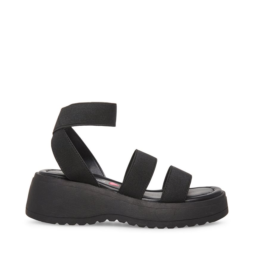 πεδιλα πλατφορμεσ παιδικα Steve Madden Jsammie μαυρα | GR-8621DWY