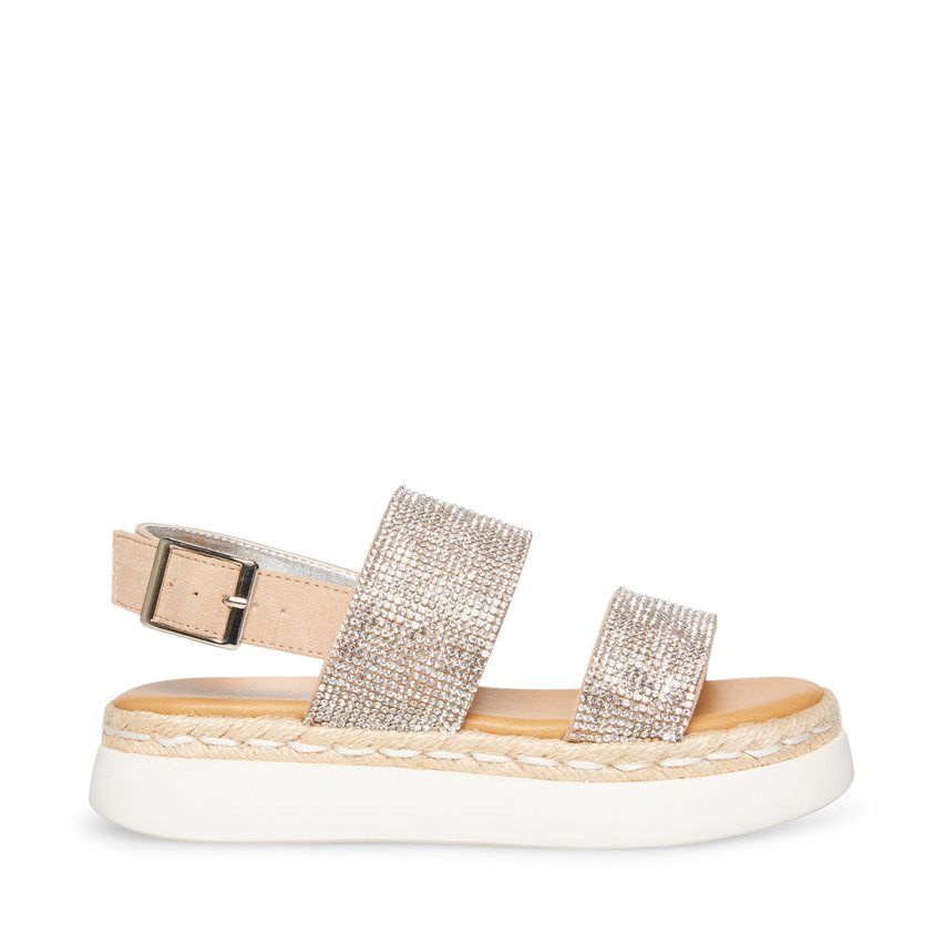 πεδιλα πλατφορμεσ παιδικα Steve Madden Jaliana ασημι | GR-O341XHV