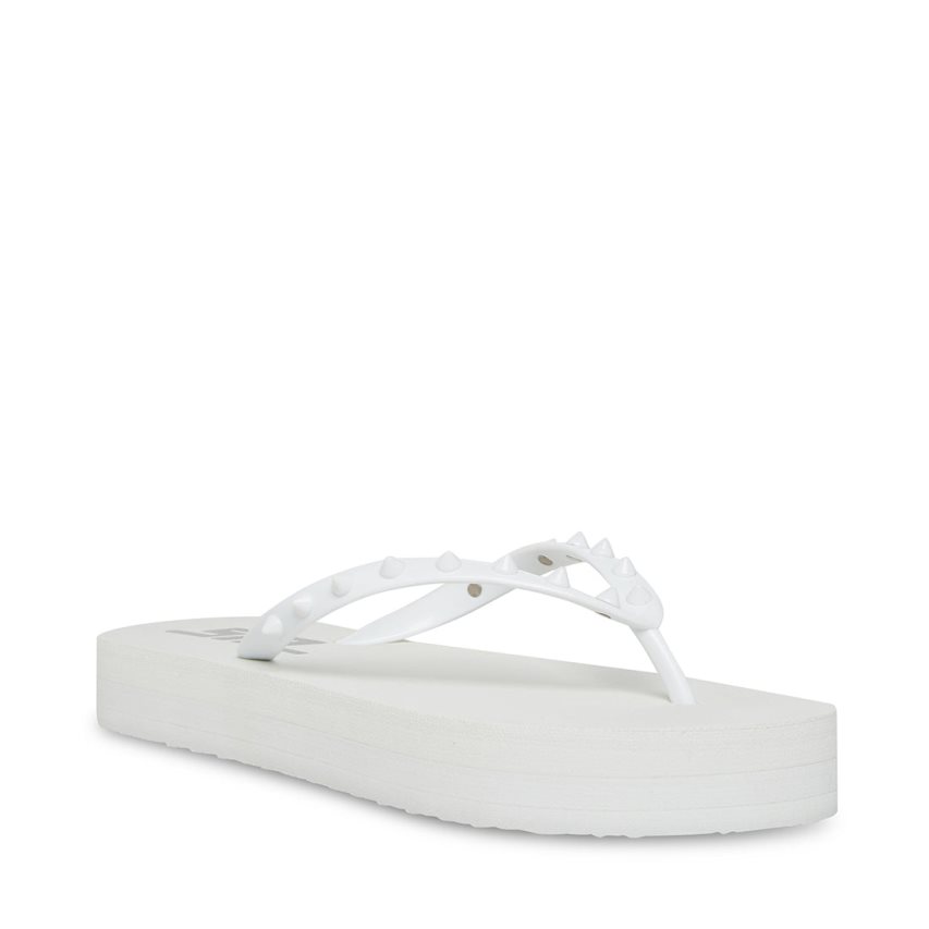 σαγιοναρεσ γυναικεια Steve Madden Lumi ασπρα | GR-7983GAO