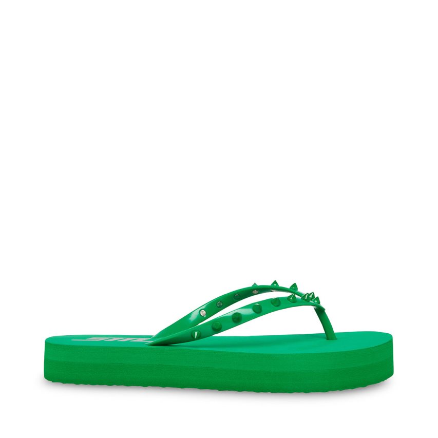 σαγιοναρεσ γυναικεια Steve Madden Lumi πρασινο | GR-O946IAU