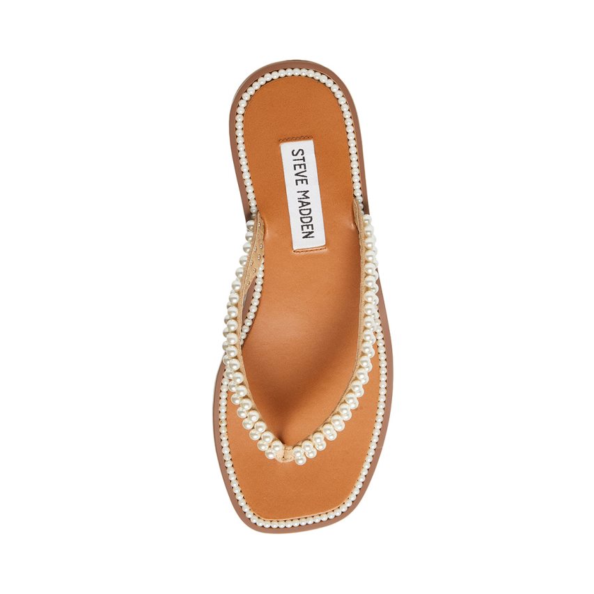 σαγιοναρεσ γυναικεια Steve Madden Nadira ασπρα | GR-6532DNV