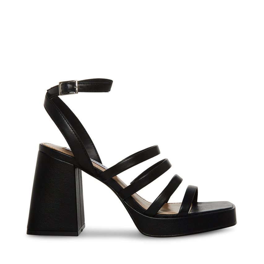 σανδαλια με τακουνι γυναικεια Steve Madden Marilyn μαυρα | GR-2963CIW