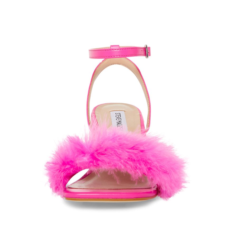 σανδαλια με τακουνι γυναικεια Steve Madden Audrina-f ροζ | GR-3926CPA