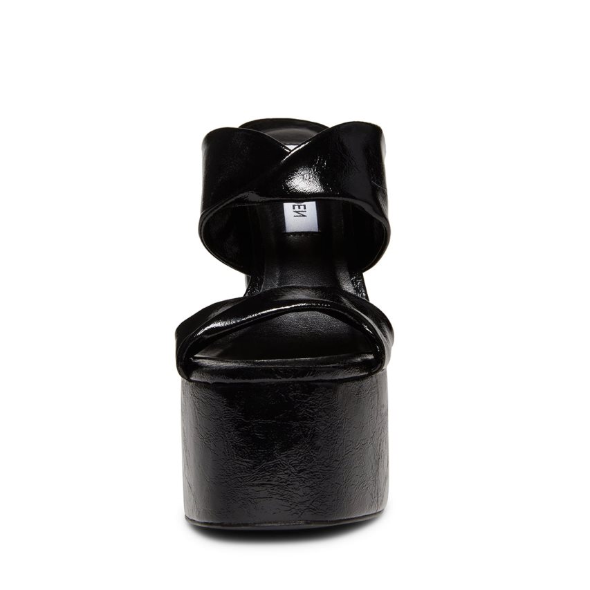 σανδαλια με τακουνι γυναικεια Steve Madden Diane μαυρα | GR-4318RLG