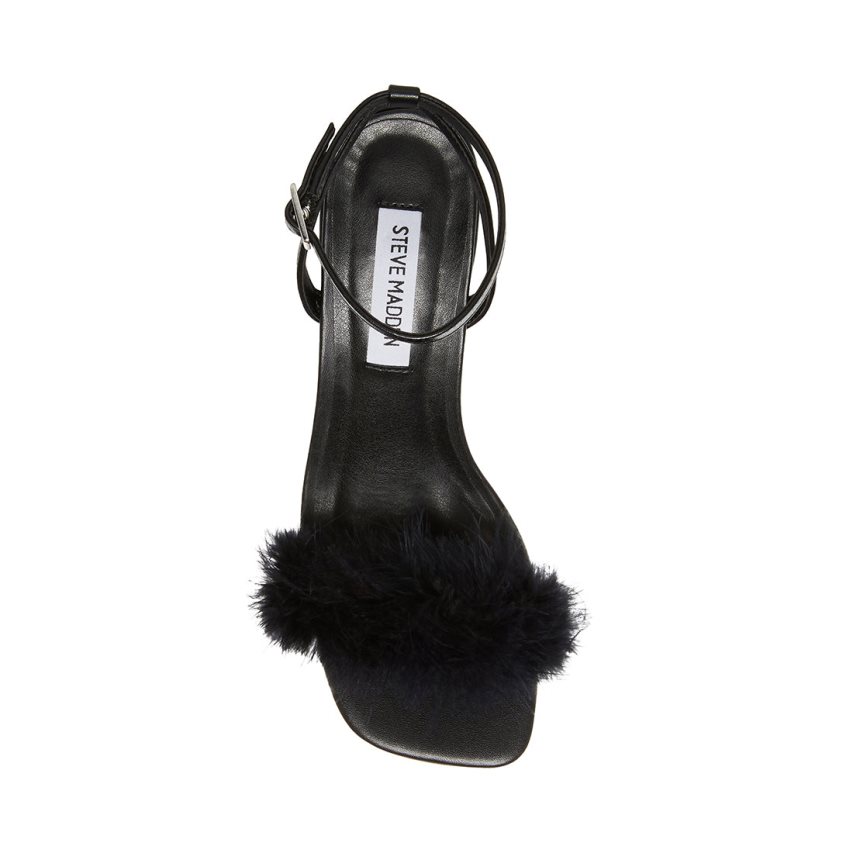 σανδαλια με τακουνι γυναικεια Steve Madden Audrina-f μαυρα | GR-O325LAH