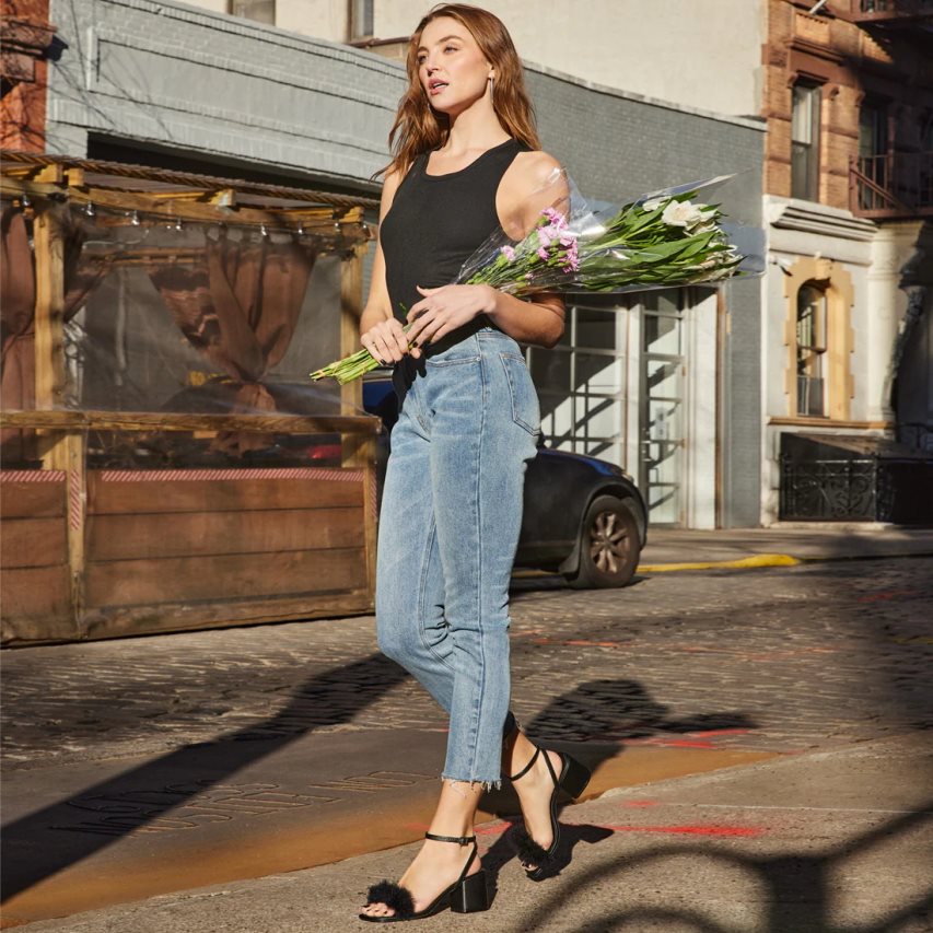 σανδαλια με τακουνι γυναικεια Steve Madden Audrina-f μαυρα | GR-O325LAH