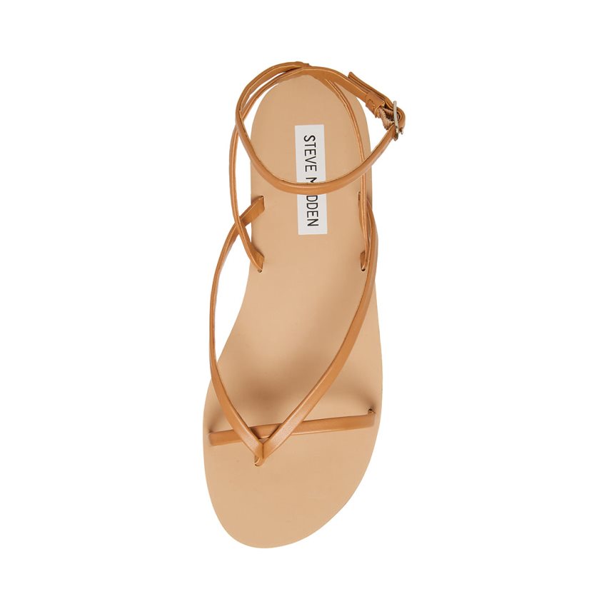 φλατ πεδιλα γυναικεια Steve Madden Amuse καφε | GR-1497WIV
