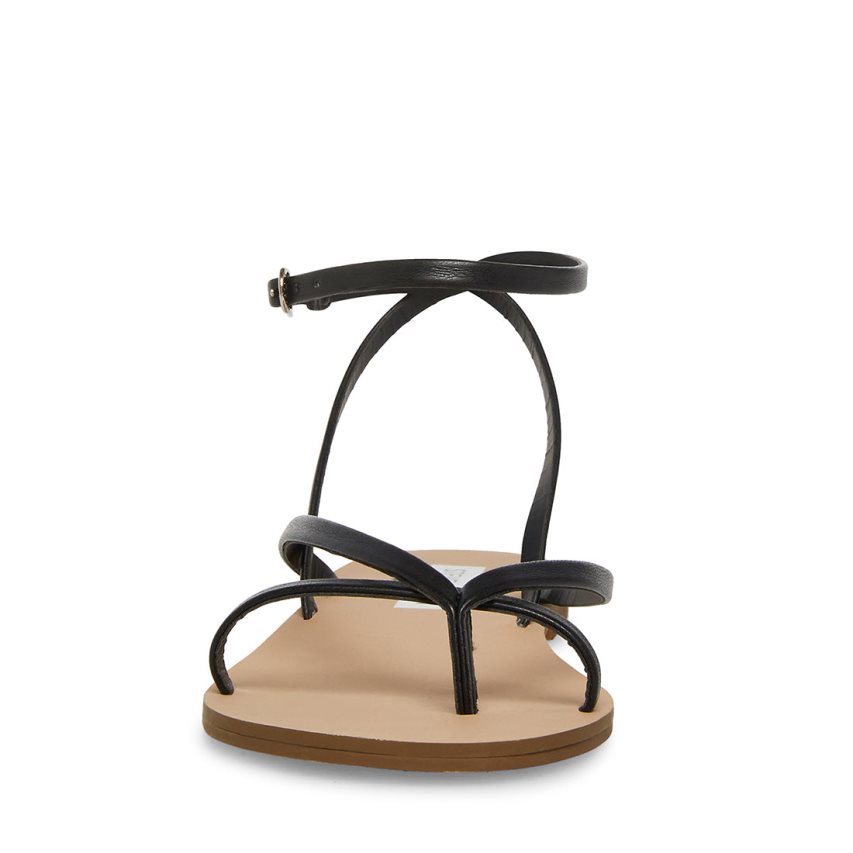 φλατ πεδιλα γυναικεια Steve Madden Amuse μαυρα | GR-8615ZIO