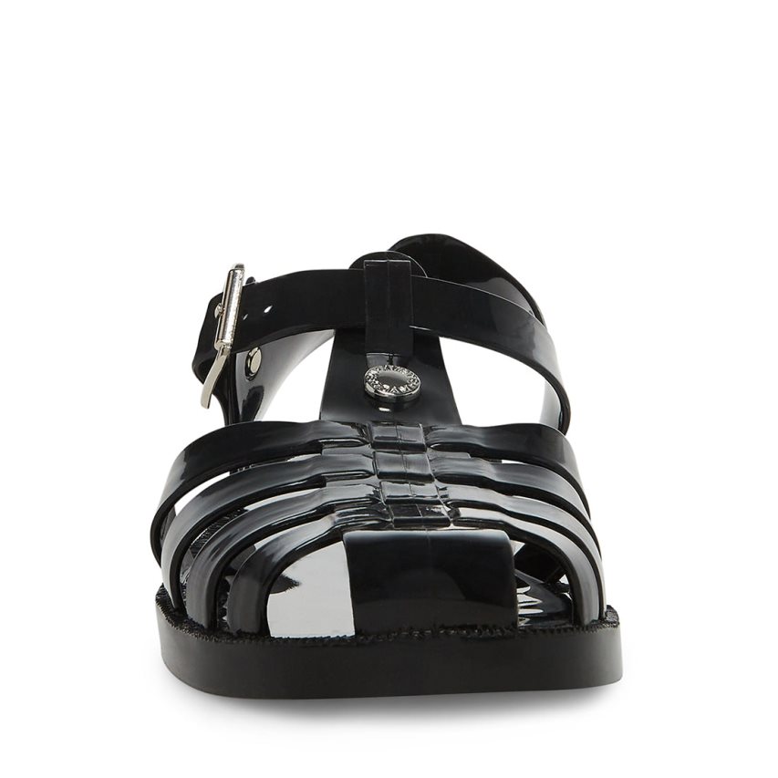 φλατ πεδιλα γυναικεια Steve Madden Bryn μαυρα | GR-4O57MEB
