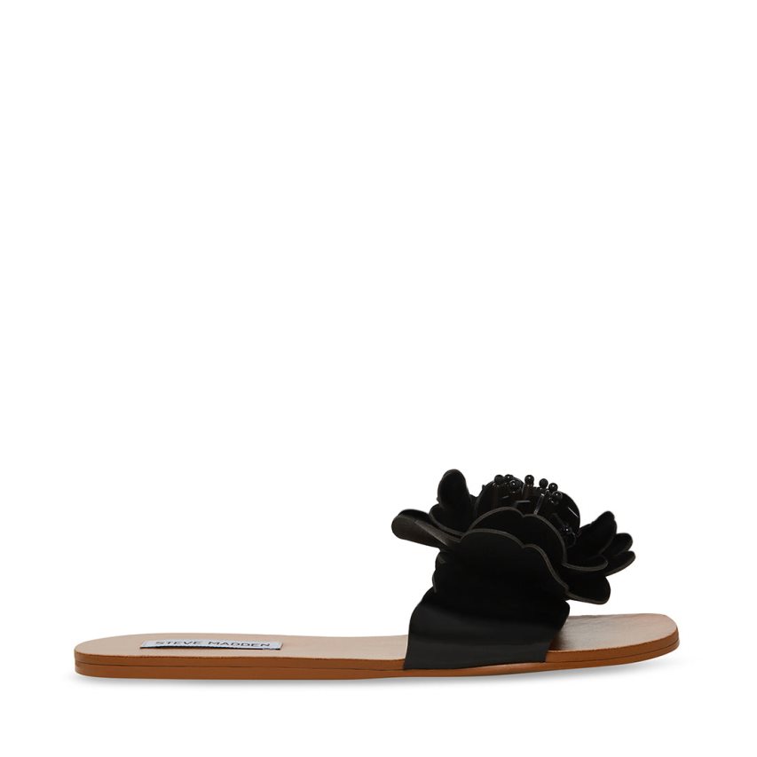 φλατ πεδιλα γυναικεια Steve Madden Chelsea μαυρα | GR-8421JPH